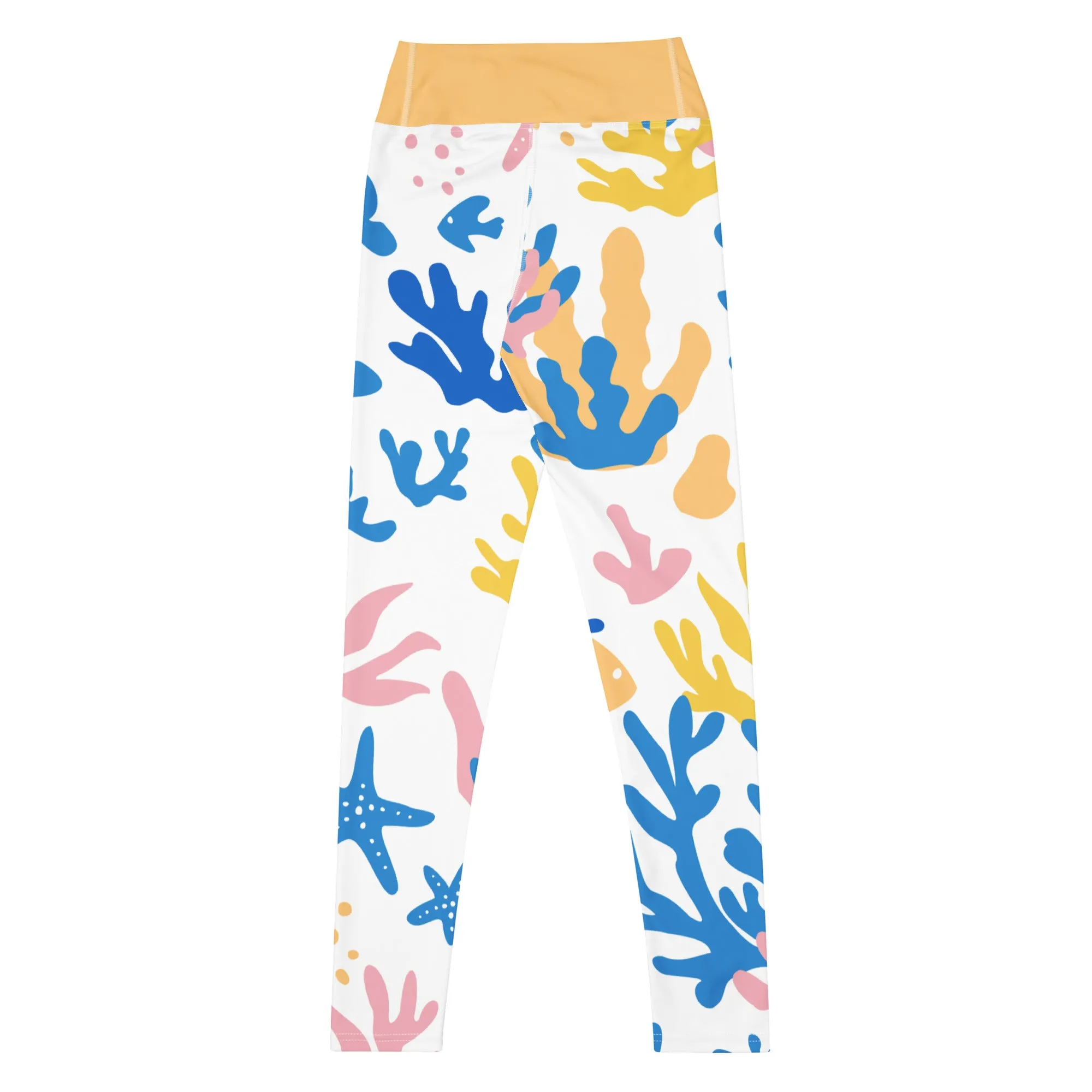 Golden Tides Yoga Leggings