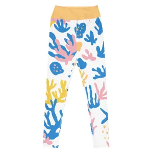 Golden Tides Yoga Leggings