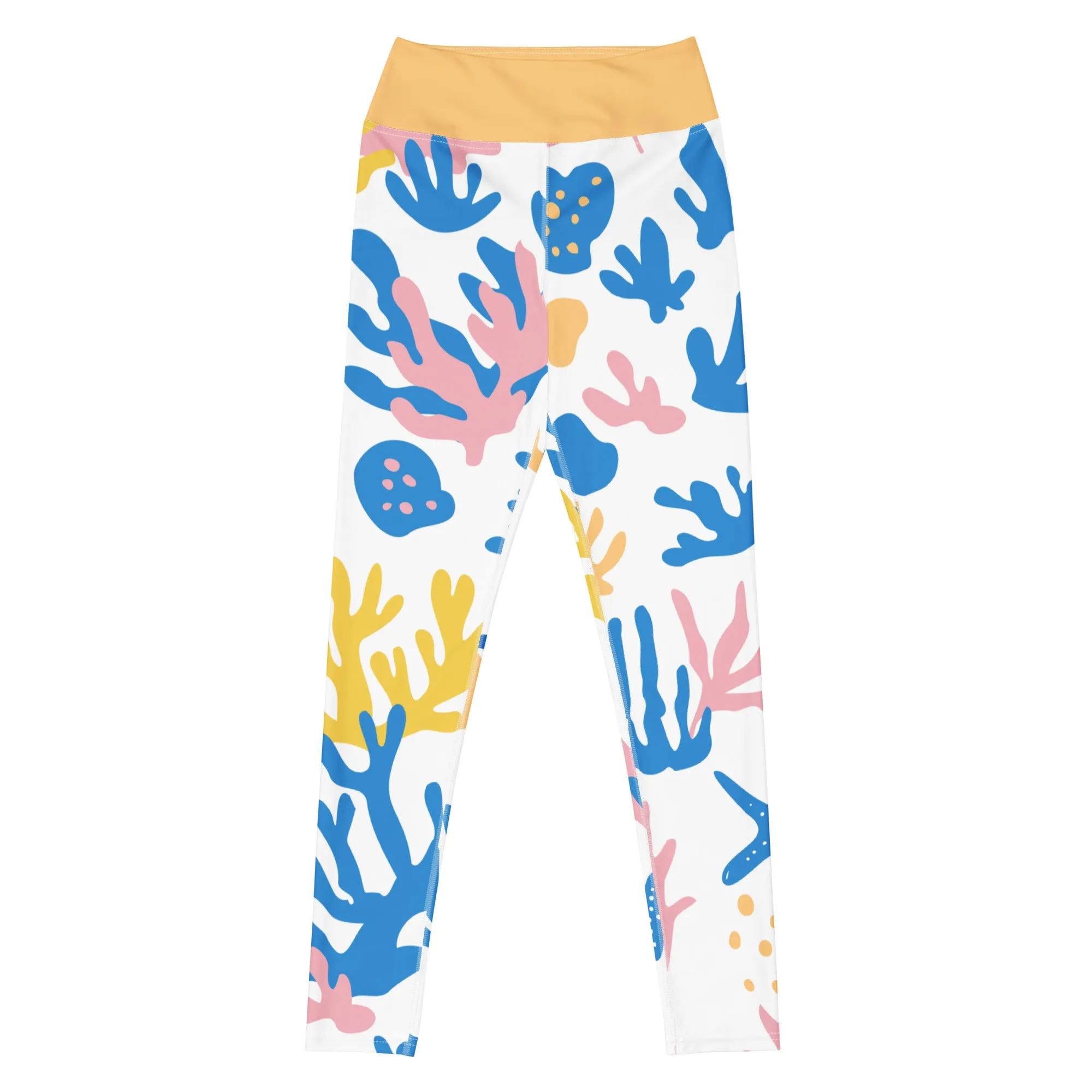 Golden Tides Yoga Leggings