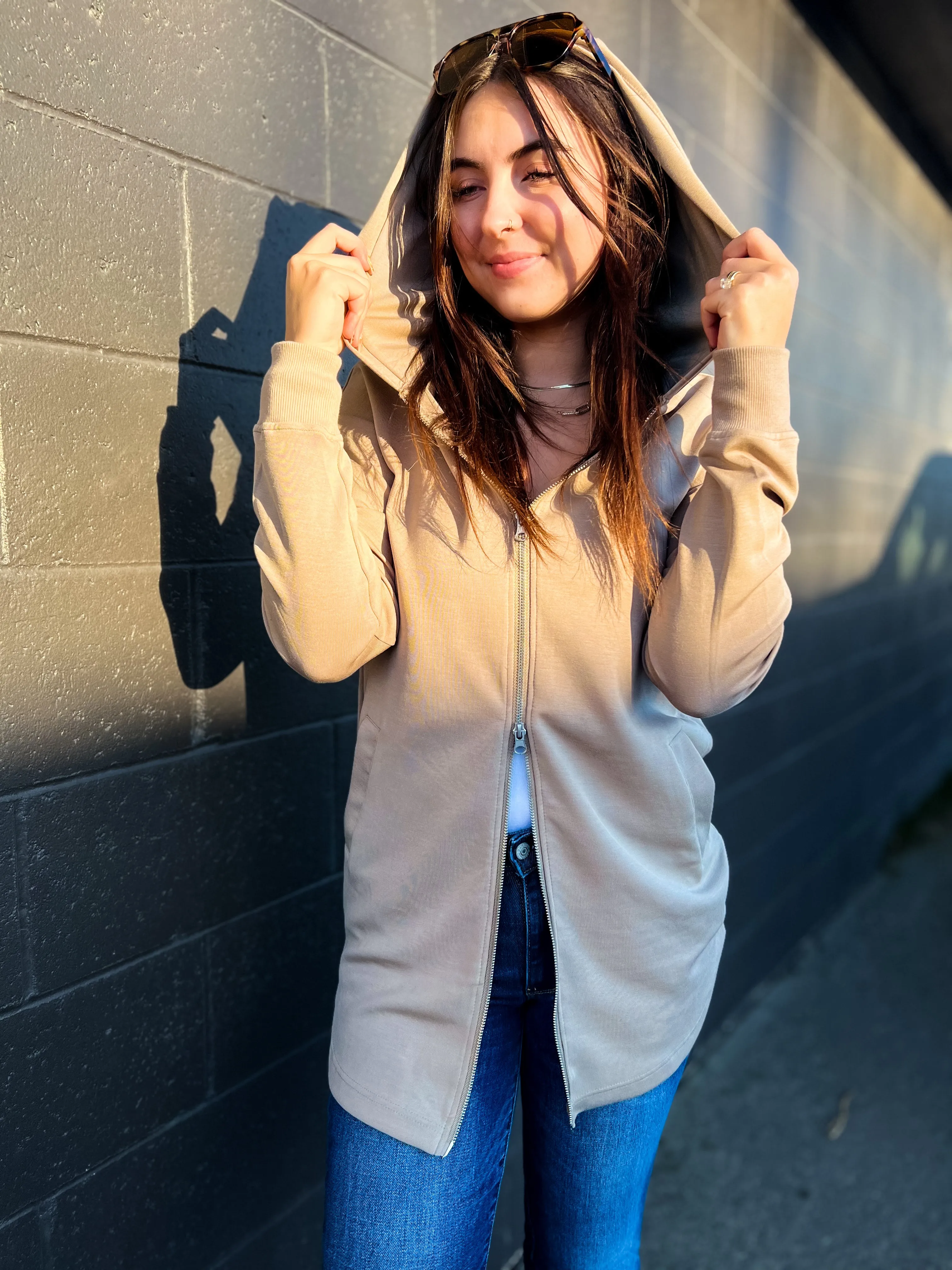 Goldie Zip Up Hoodie
