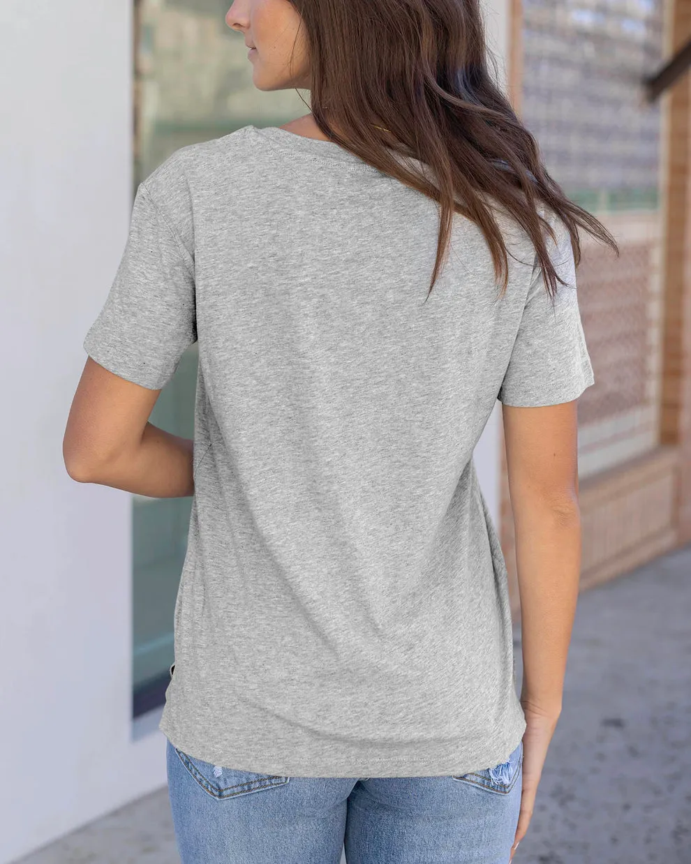 Grace & Lace Vintage Fit Any Day Graphic Tee - Runner's Club