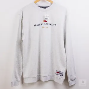 Graphic Crew Fleece Pullover