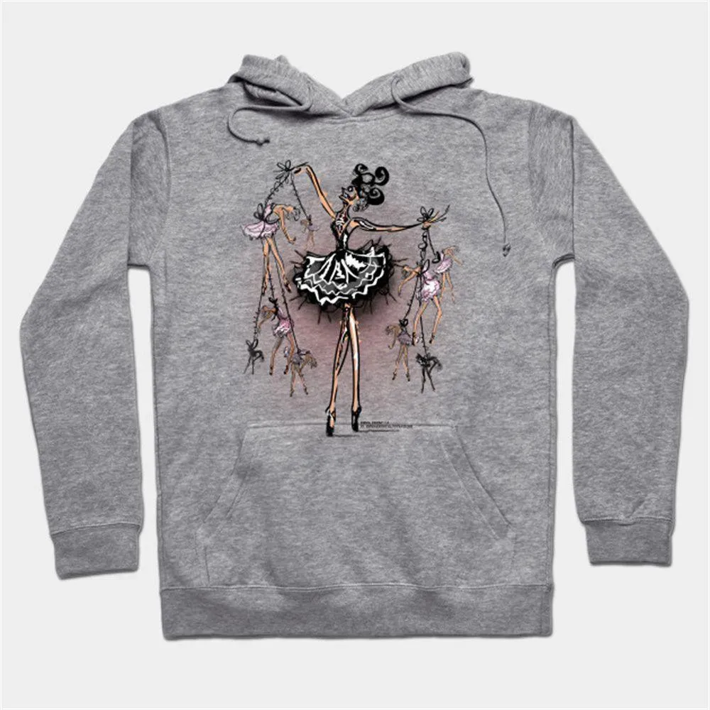 Graphic Hoodies Dancing Doll