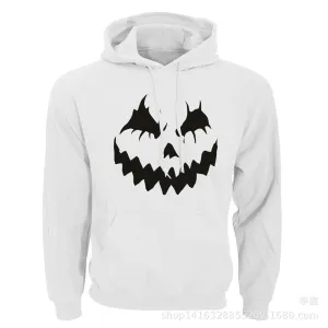 Graphic Hoodies Smile Ghost
