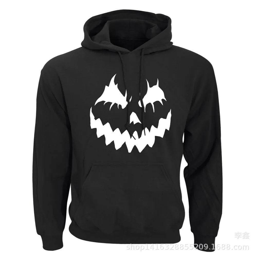 Graphic Hoodies Smile Ghost