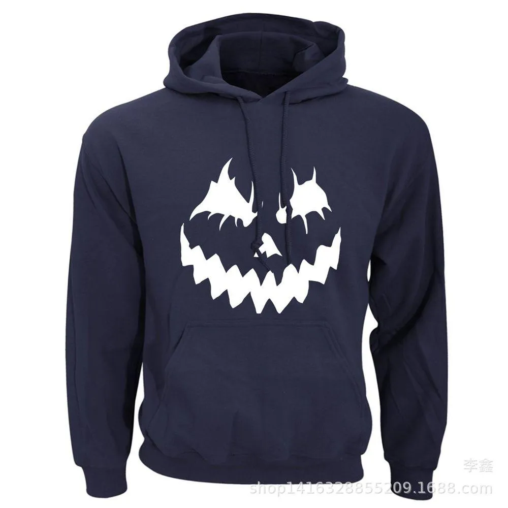 Graphic Hoodies Smile Ghost