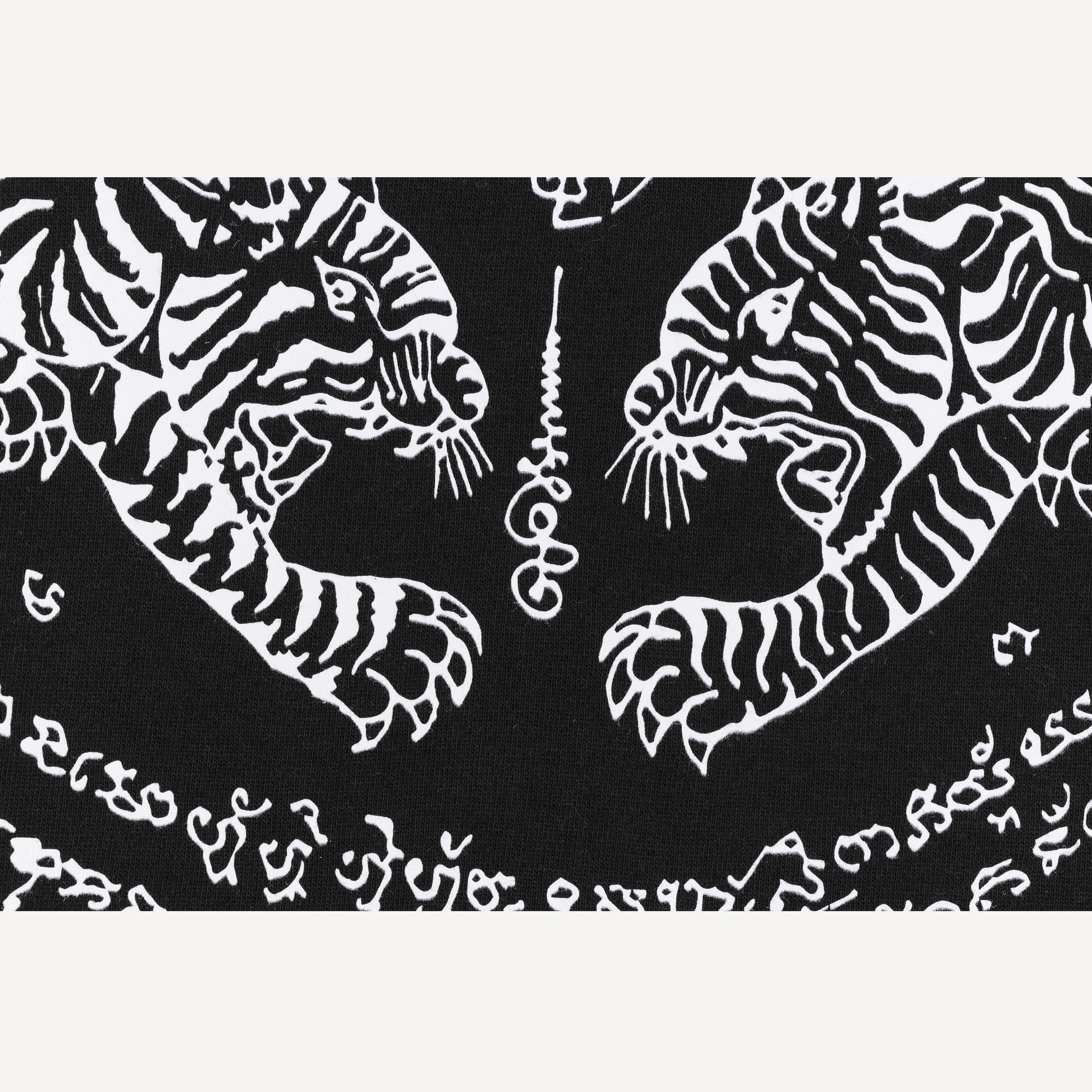 Graphic Wraparound Crewneck Sweatshirt - Black / Brave