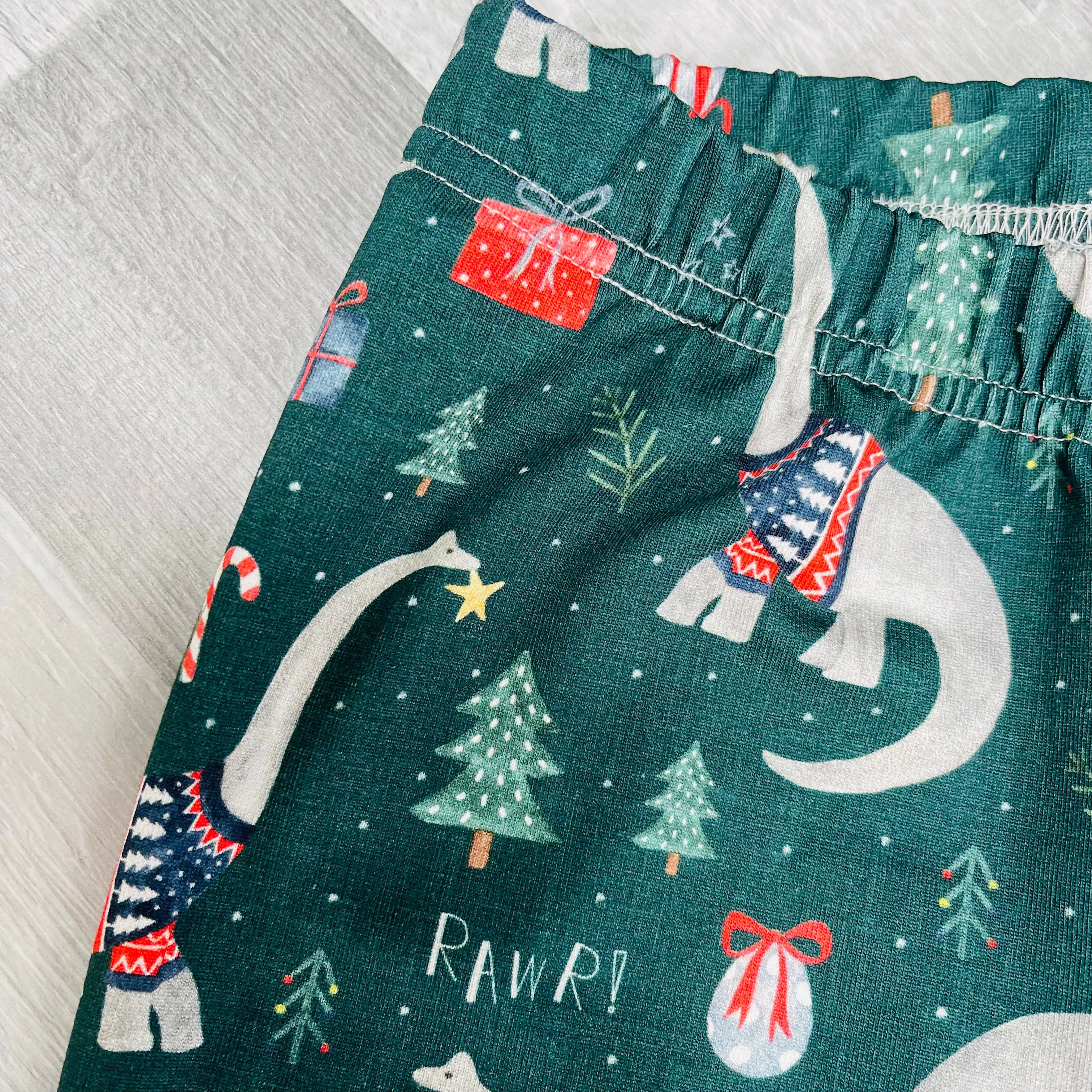 Green Dinosaurs Leggings