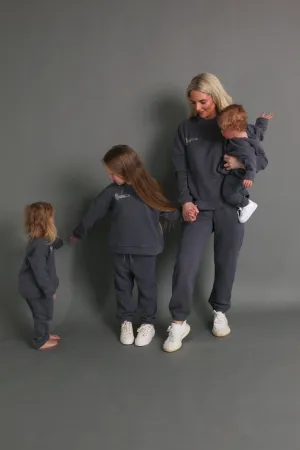 GREY ‘MAMA’ slogan tracksuit - ADULT
