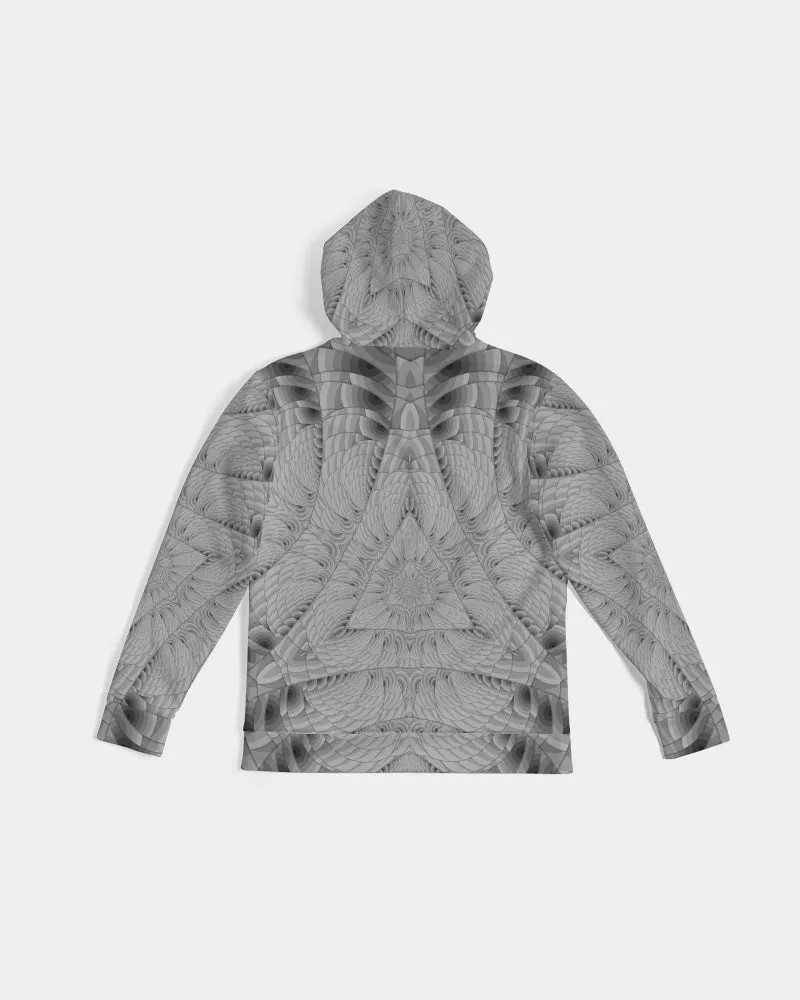 Grey Scale Triangle Men's Hoodie