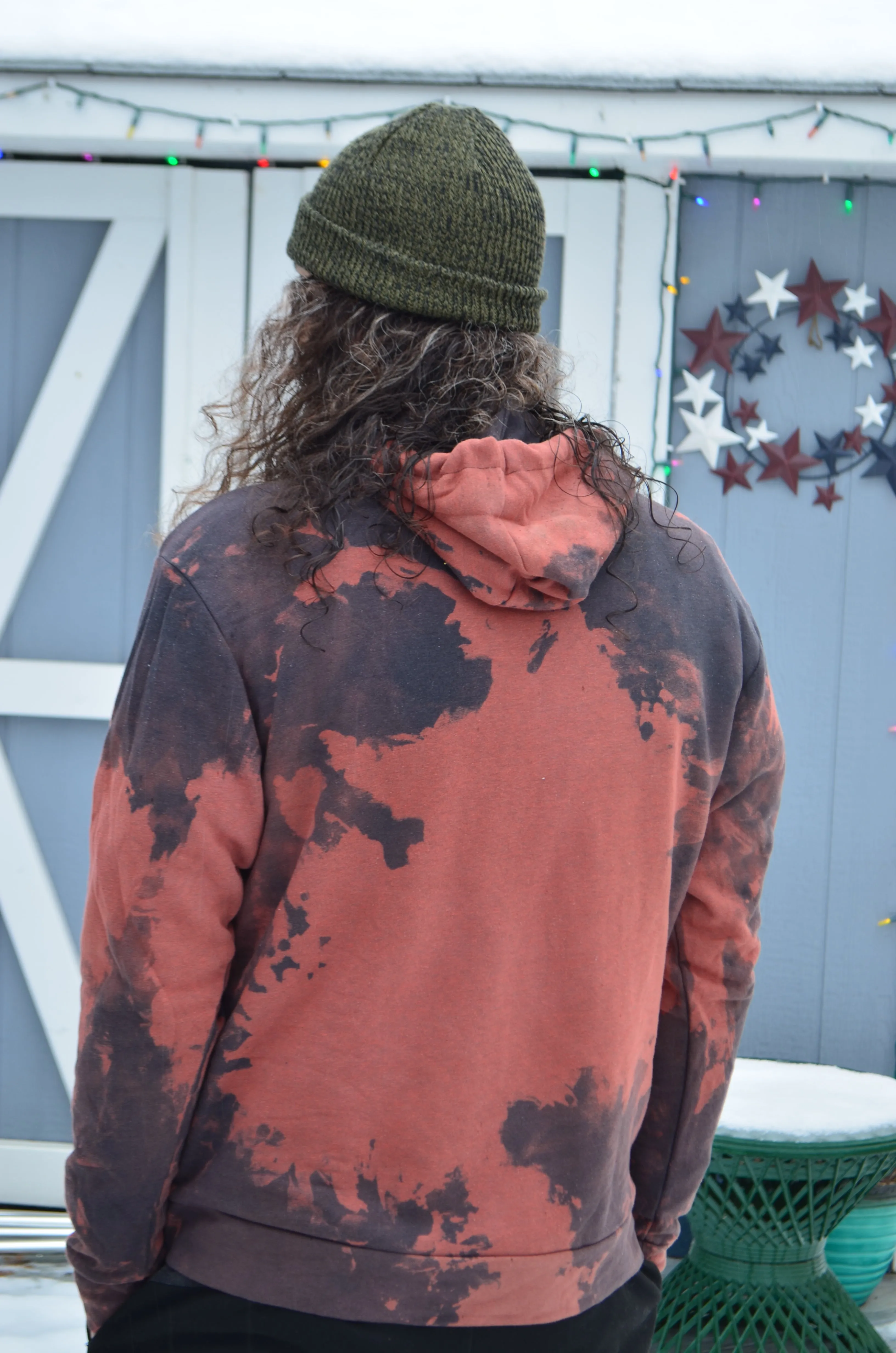 Grim Garden Classic Hoodie Bleached Edition