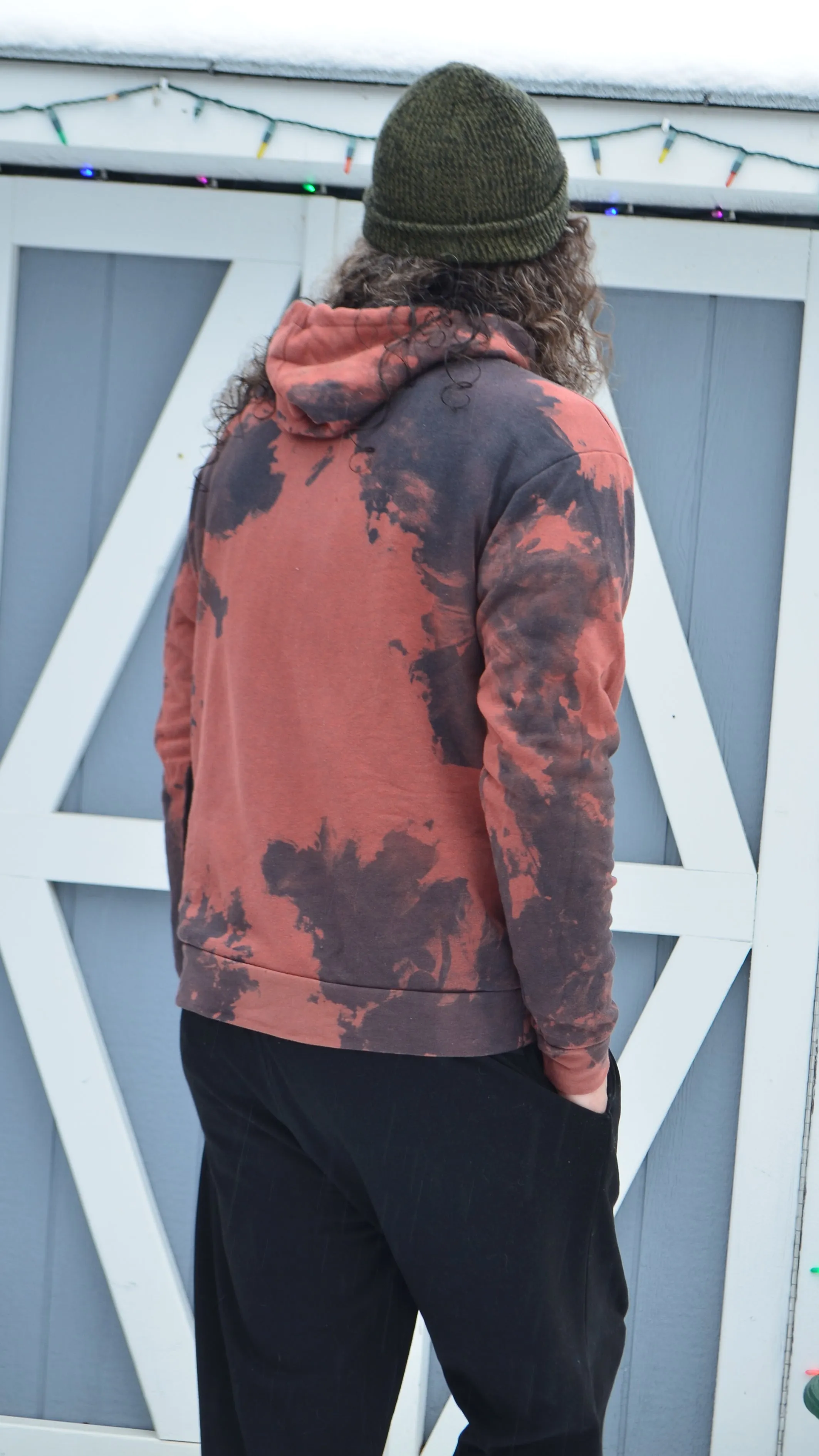 Grim Garden Classic Hoodie Bleached Edition