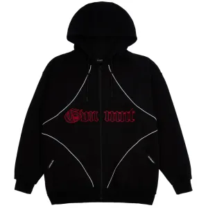 GVNMNT Clothing Co Exo Hoodie | Black & Red