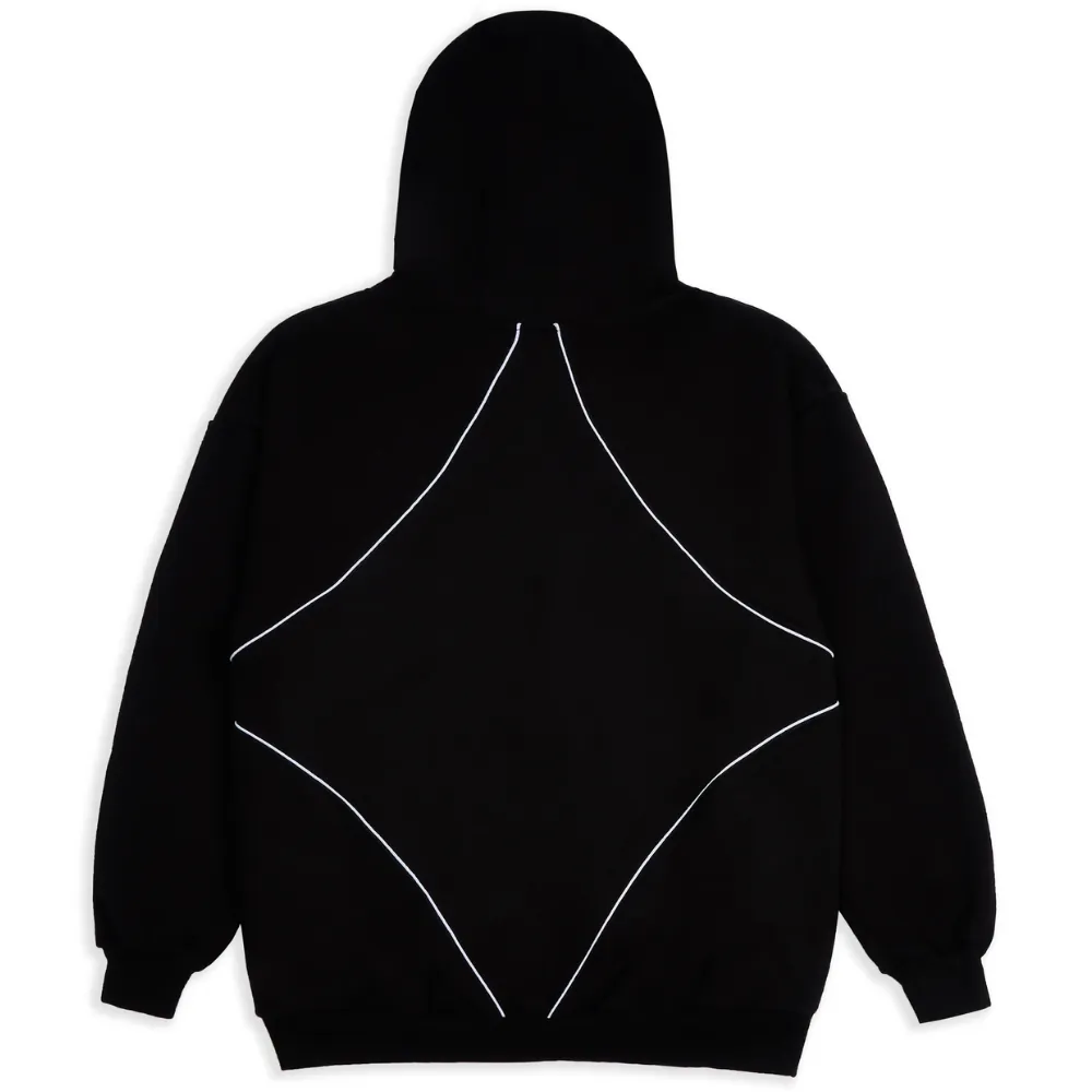 GVNMNT Clothing Co Exo Hoodie | Black & Red