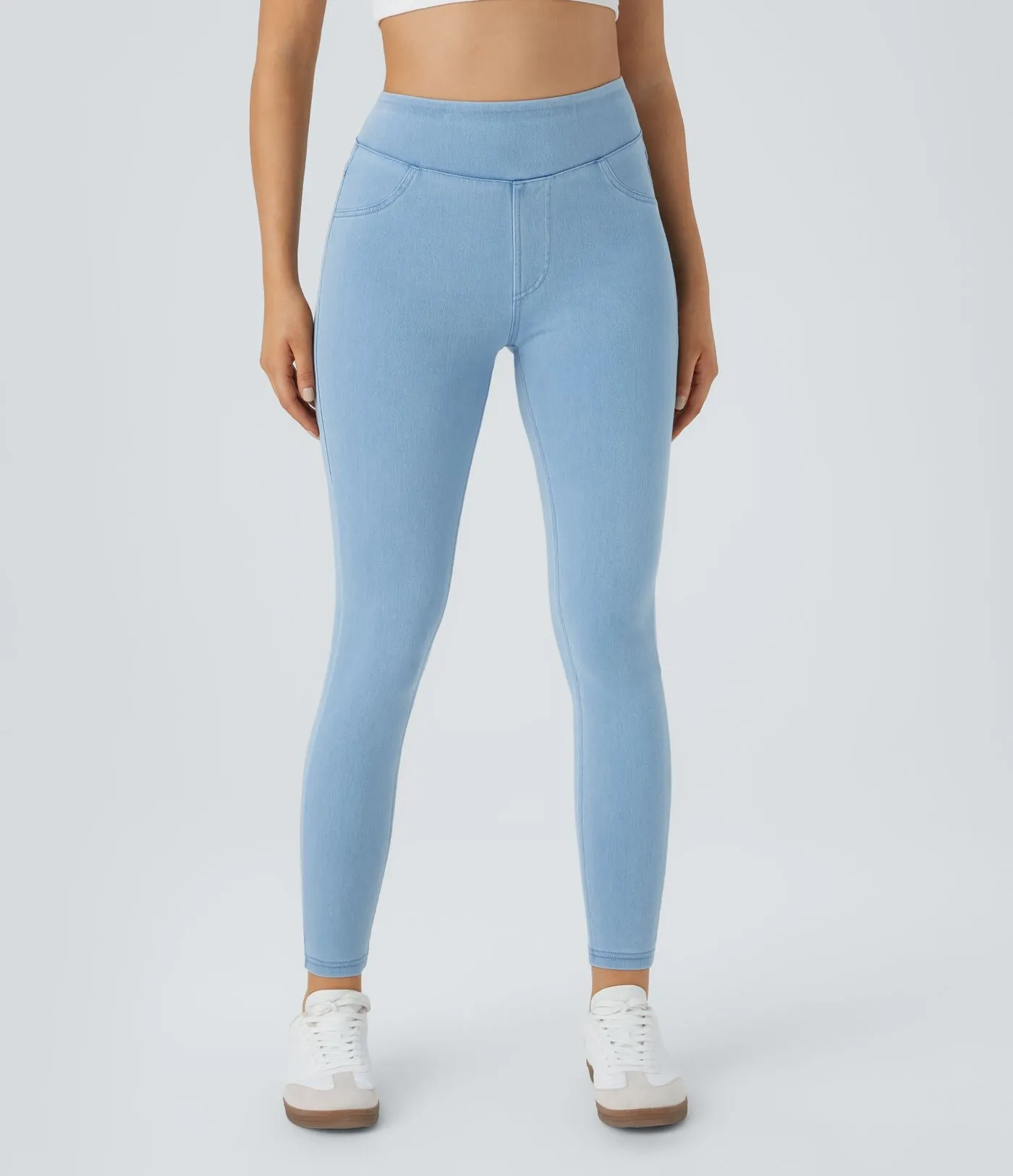Halara Flex™ Jeans made from stretchy knit denim