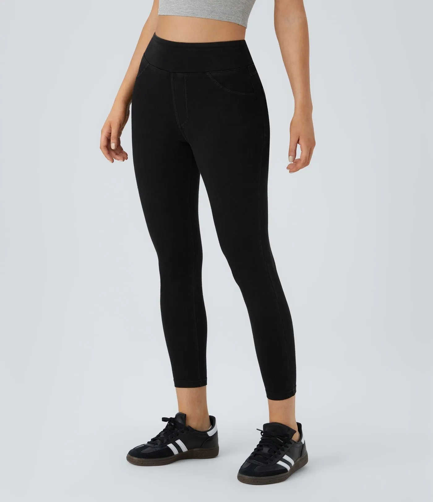 Halara Flex™ Jeans made from stretchy knit denim