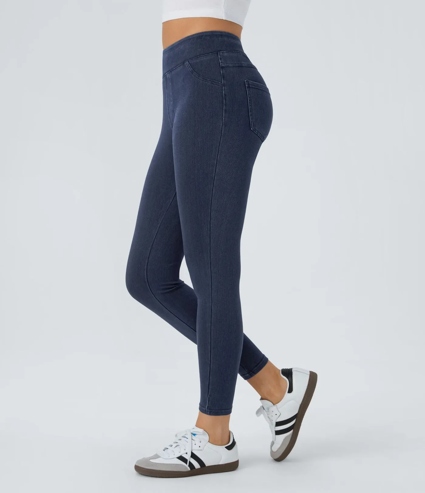 Halara Flex™ Jeans made from stretchy knit denim