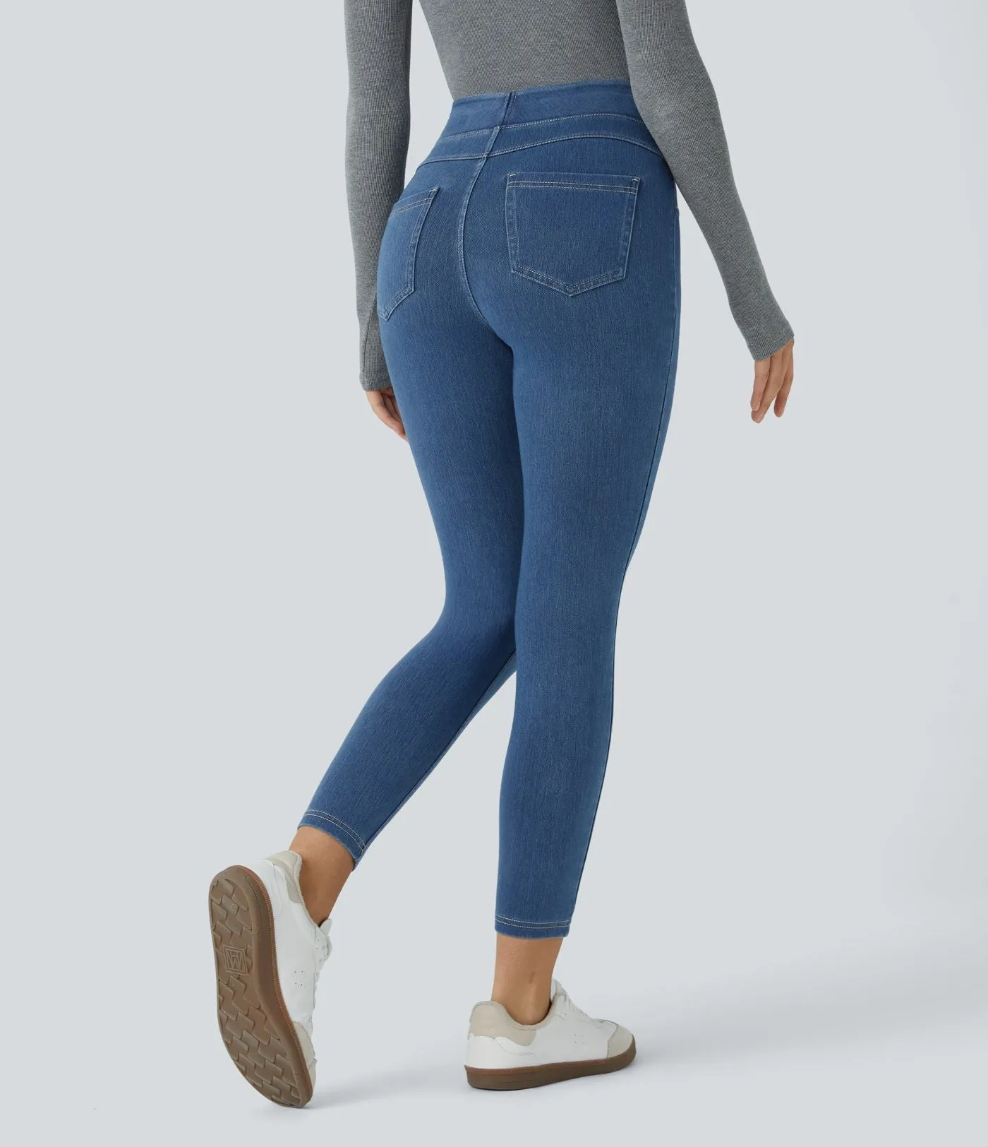 Halara Flex™ Jeans made from stretchy knit denim