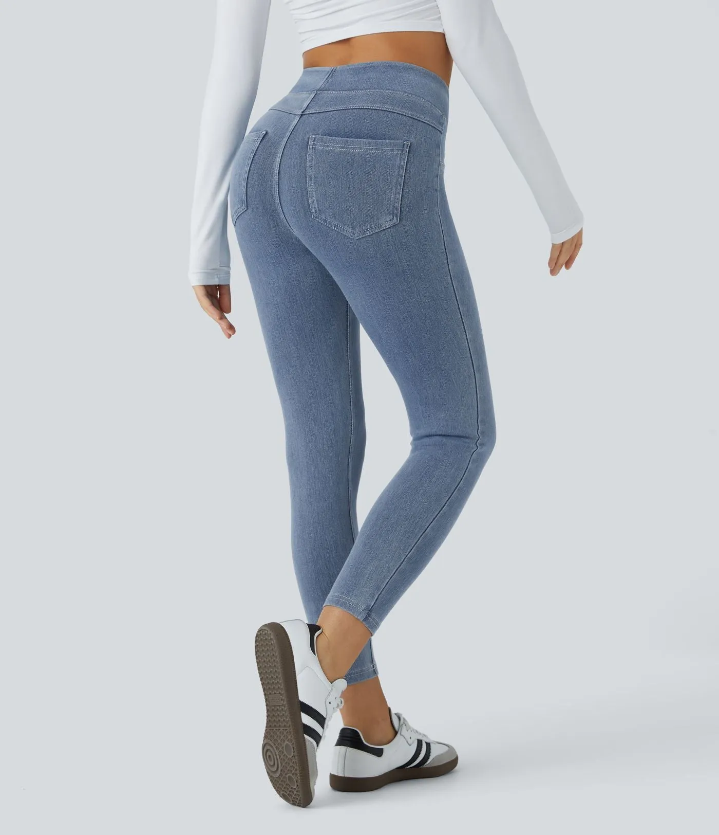 Halara Flex™ Jeans made from stretchy knit denim