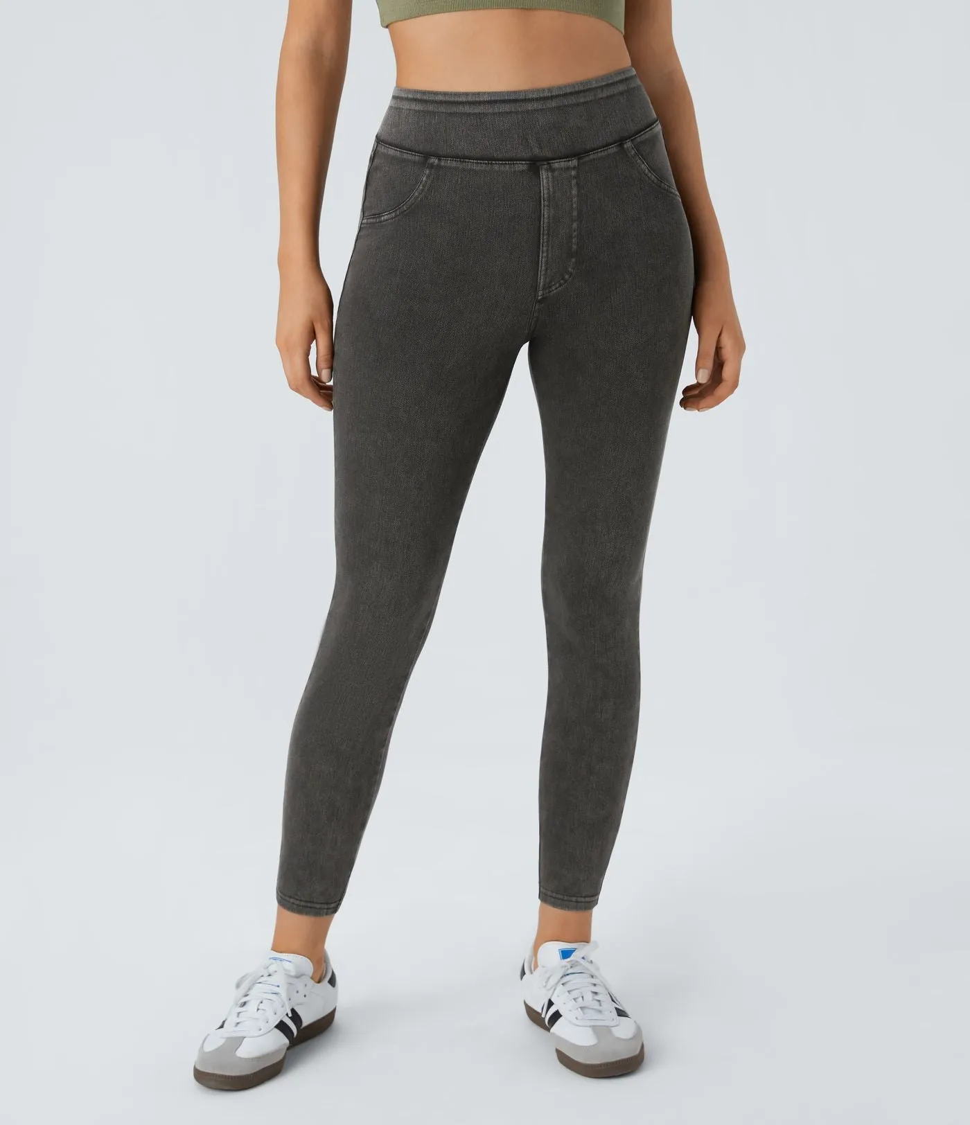 Halara Flex™ Jeans made from stretchy knit denim
