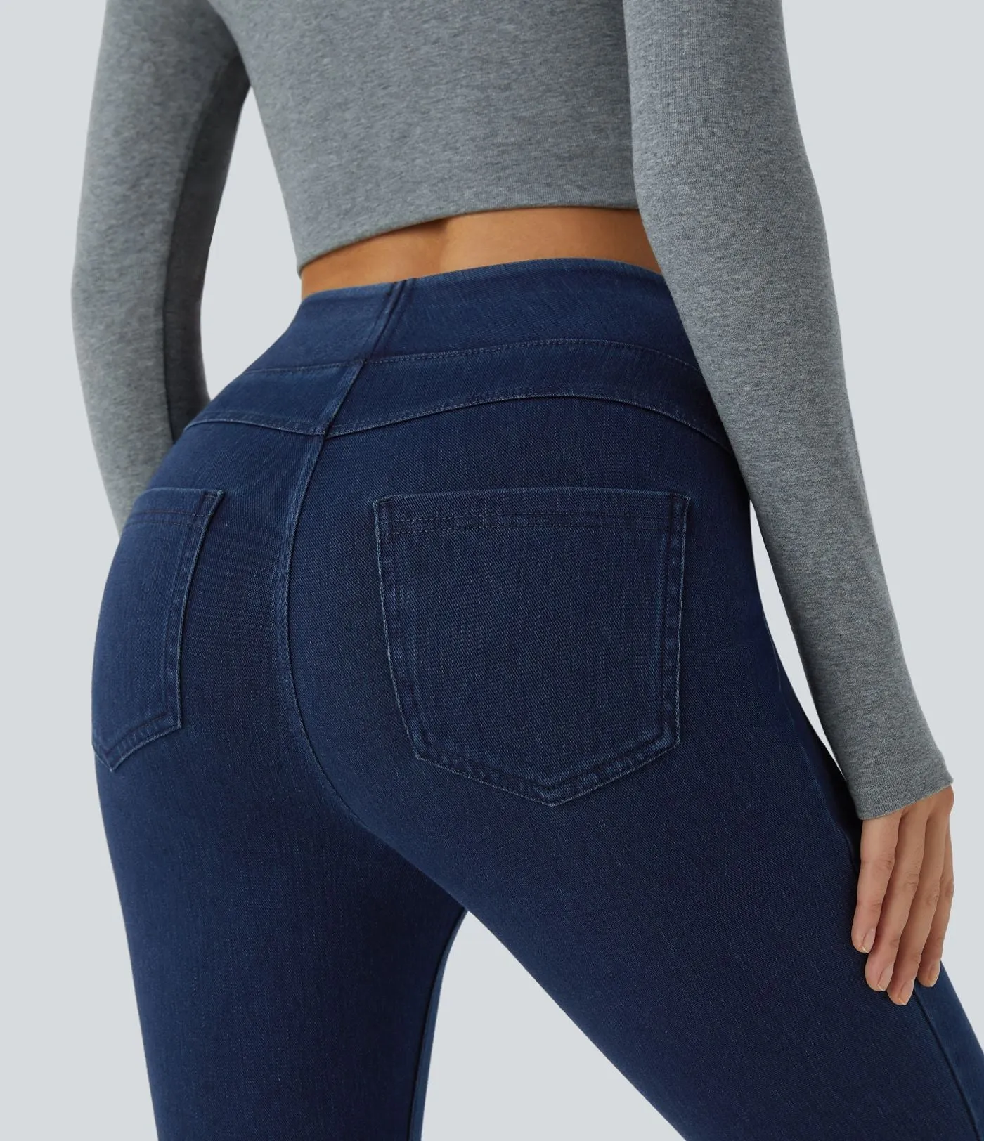 Halara Flex™ Jeans made from stretchy knit denim