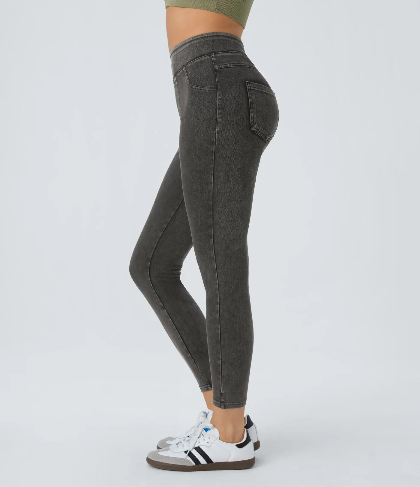 Halara Flex™ Jeans made from stretchy knit denim