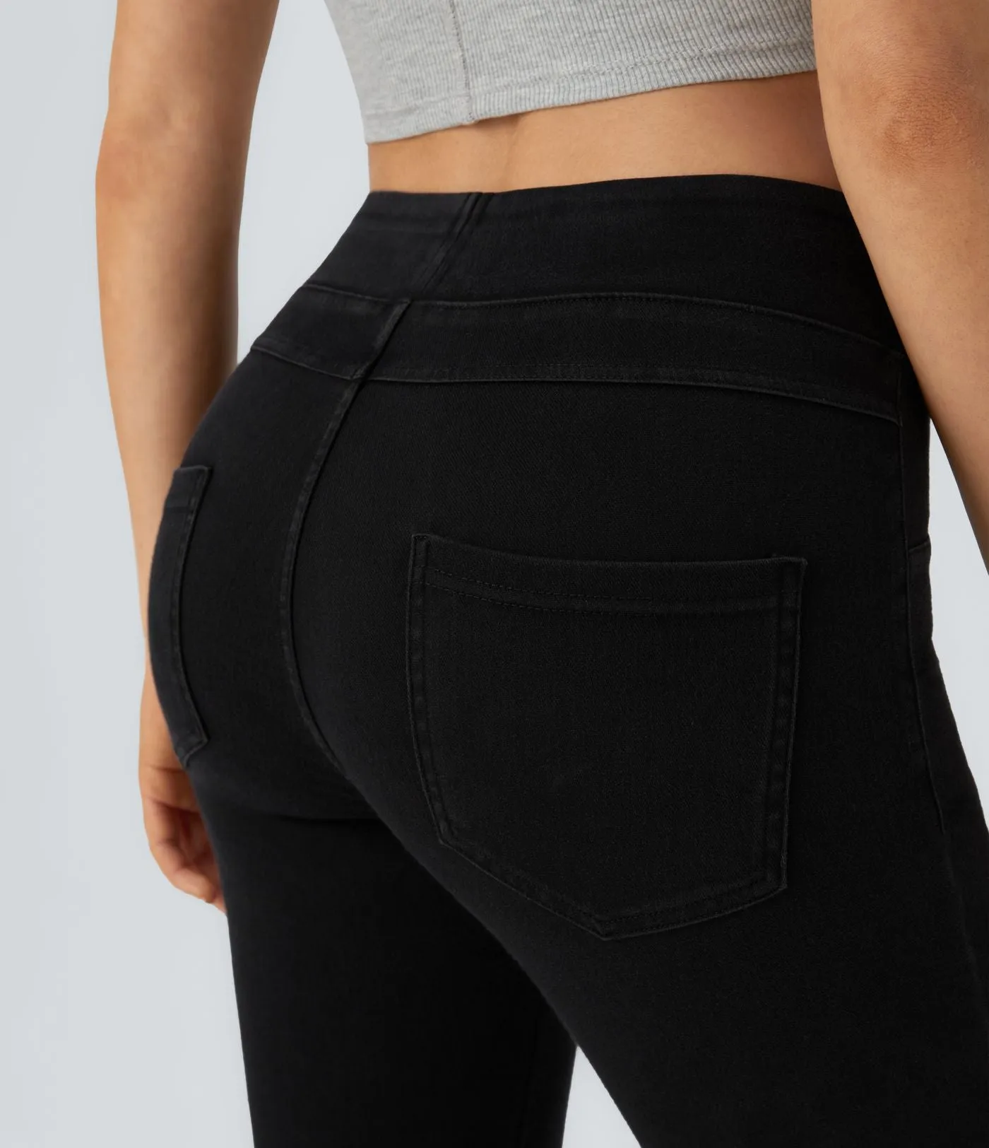 Halara Flex™ Jeans made from stretchy knit denim
