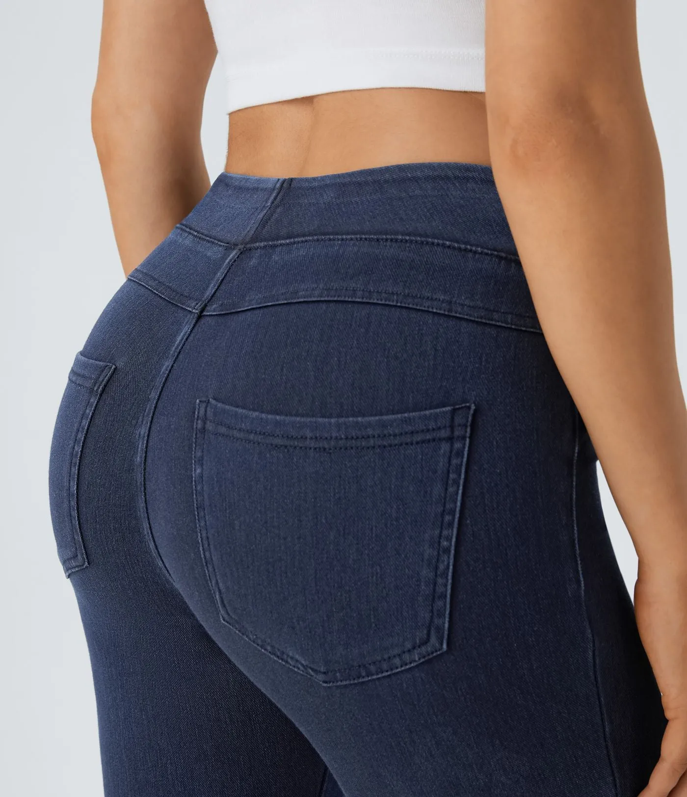 Halara Flex™ Jeans made from stretchy knit denim