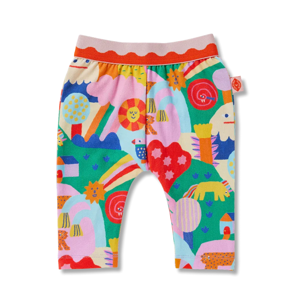 HALCYON NIGHTS RAINBOW VALLEY BABY LEGGINGS
