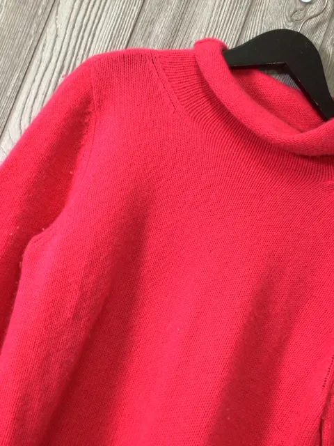 Halogen  Wool/Cashmere Bl Knit Turtleneck Sweater Size X-Large