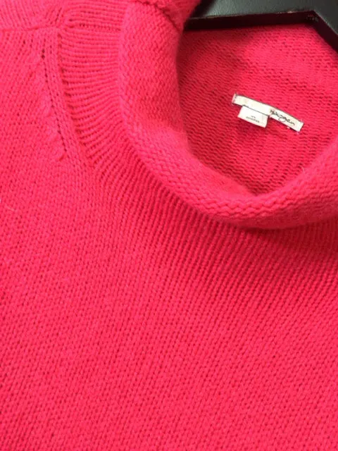 Halogen  Wool/Cashmere Bl Knit Turtleneck Sweater Size X-Large