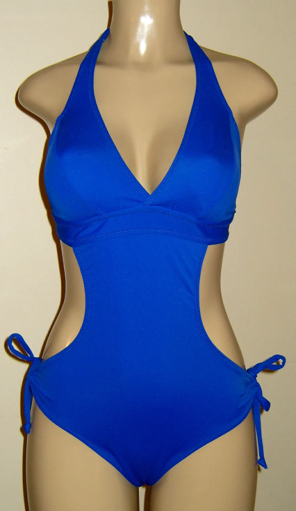 Halter Neck Monokini Swimsuit