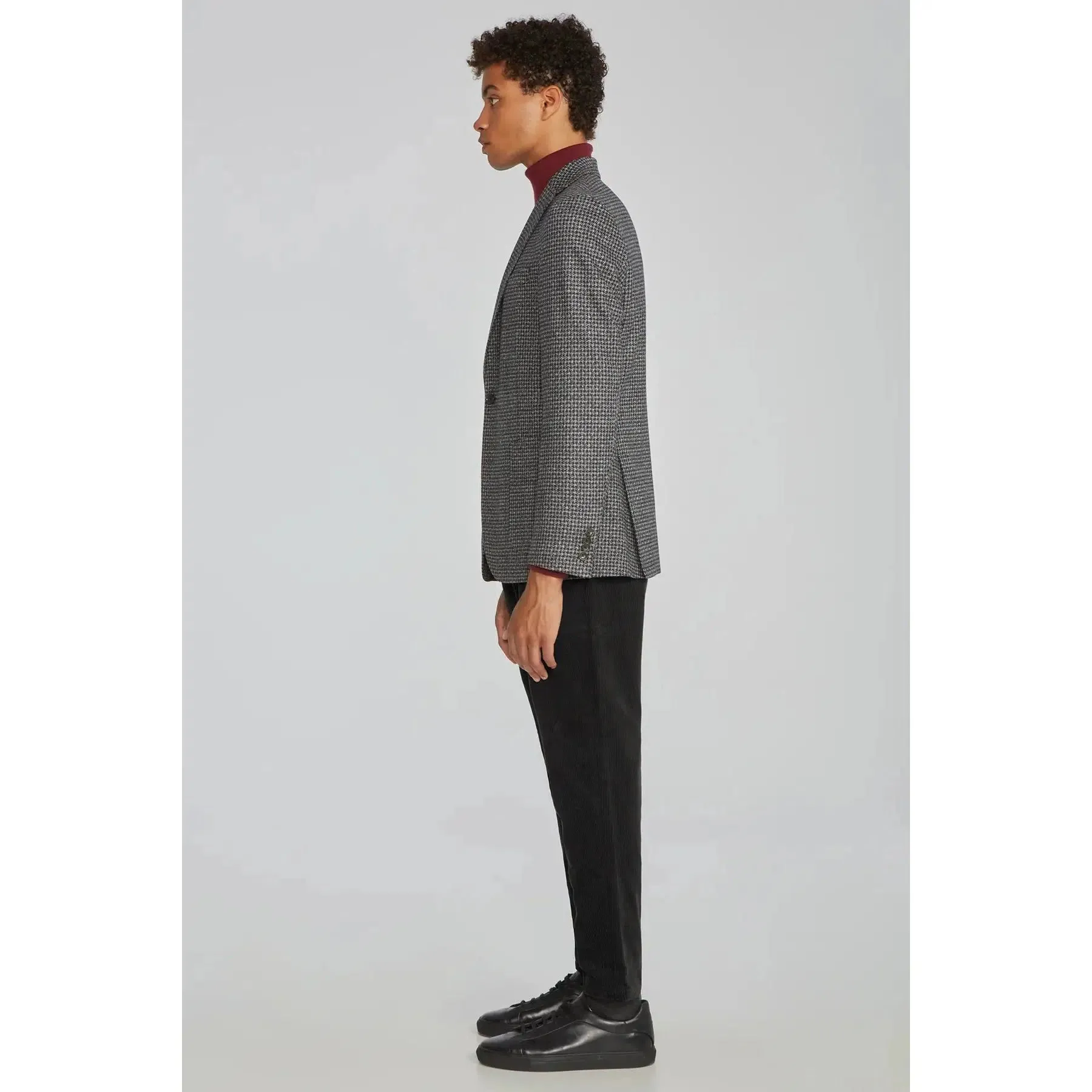 HAMPTON HOUNDSTOOTH JERSEY STRETCH