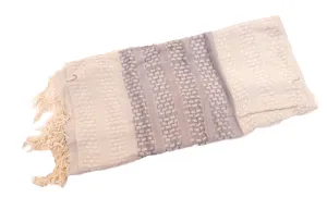 Handwoven Moroccan stripe scarf