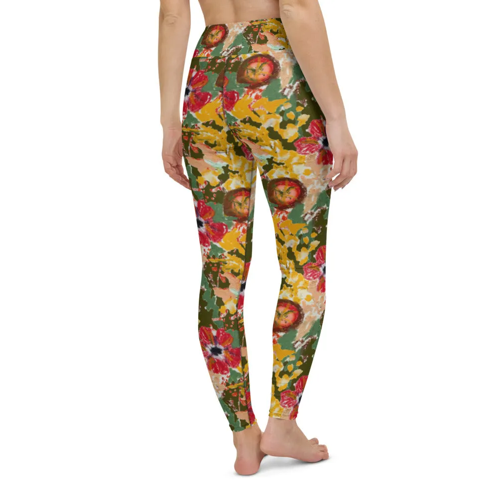 Hawaiian Yoga Leggings