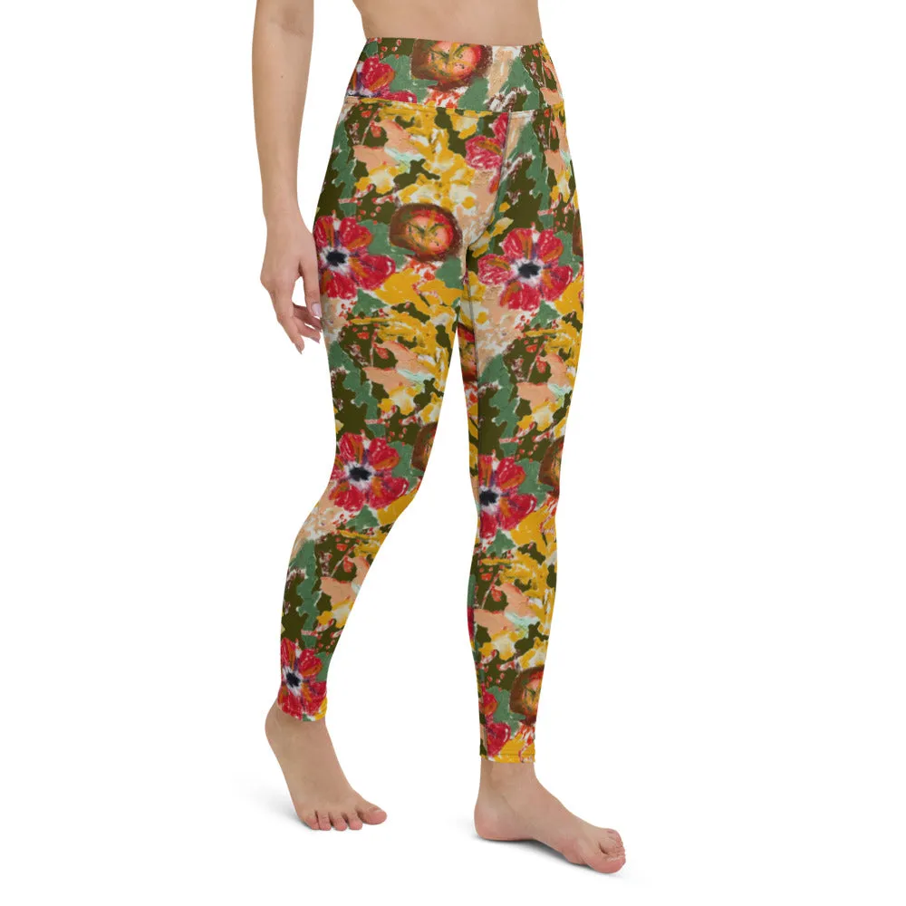 Hawaiian Yoga Leggings