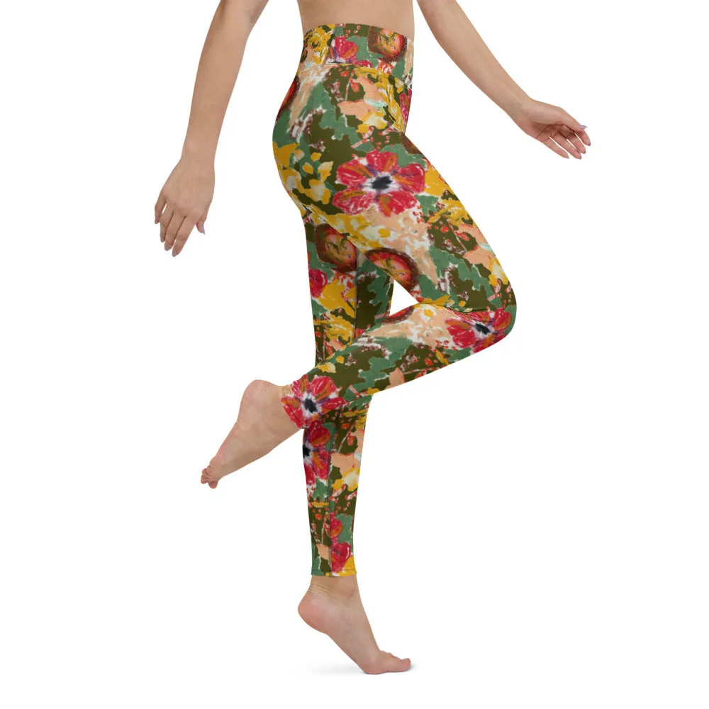 Hawaiian Yoga Leggings