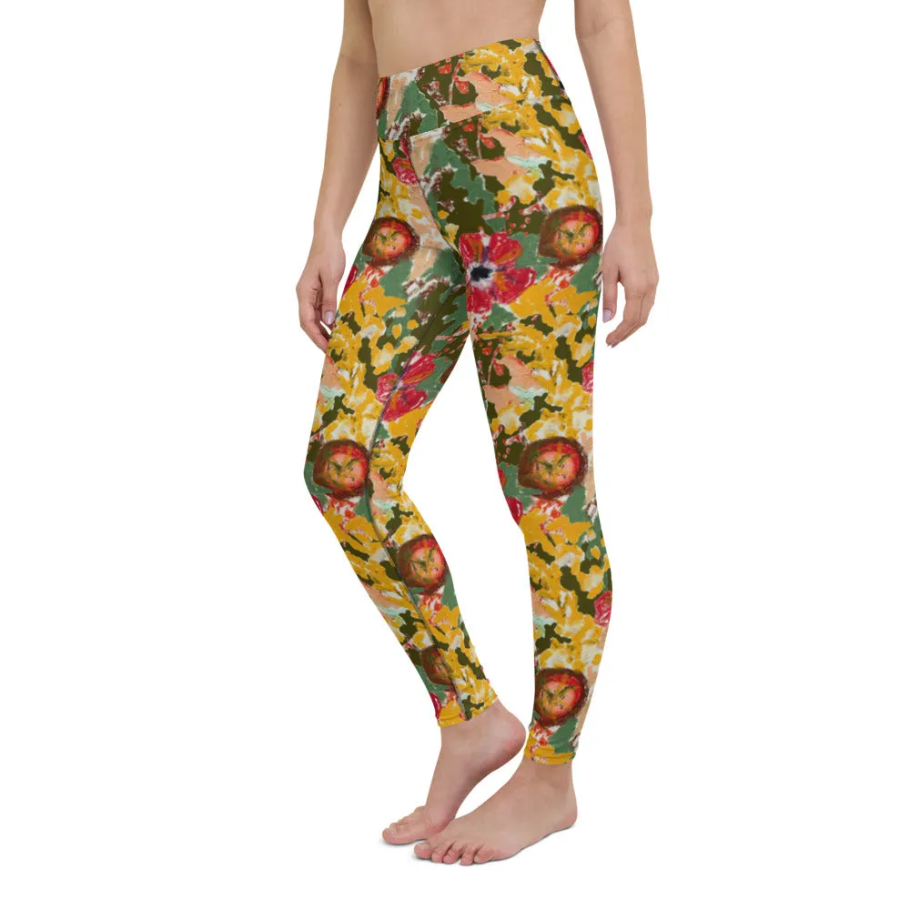 Hawaiian Yoga Leggings