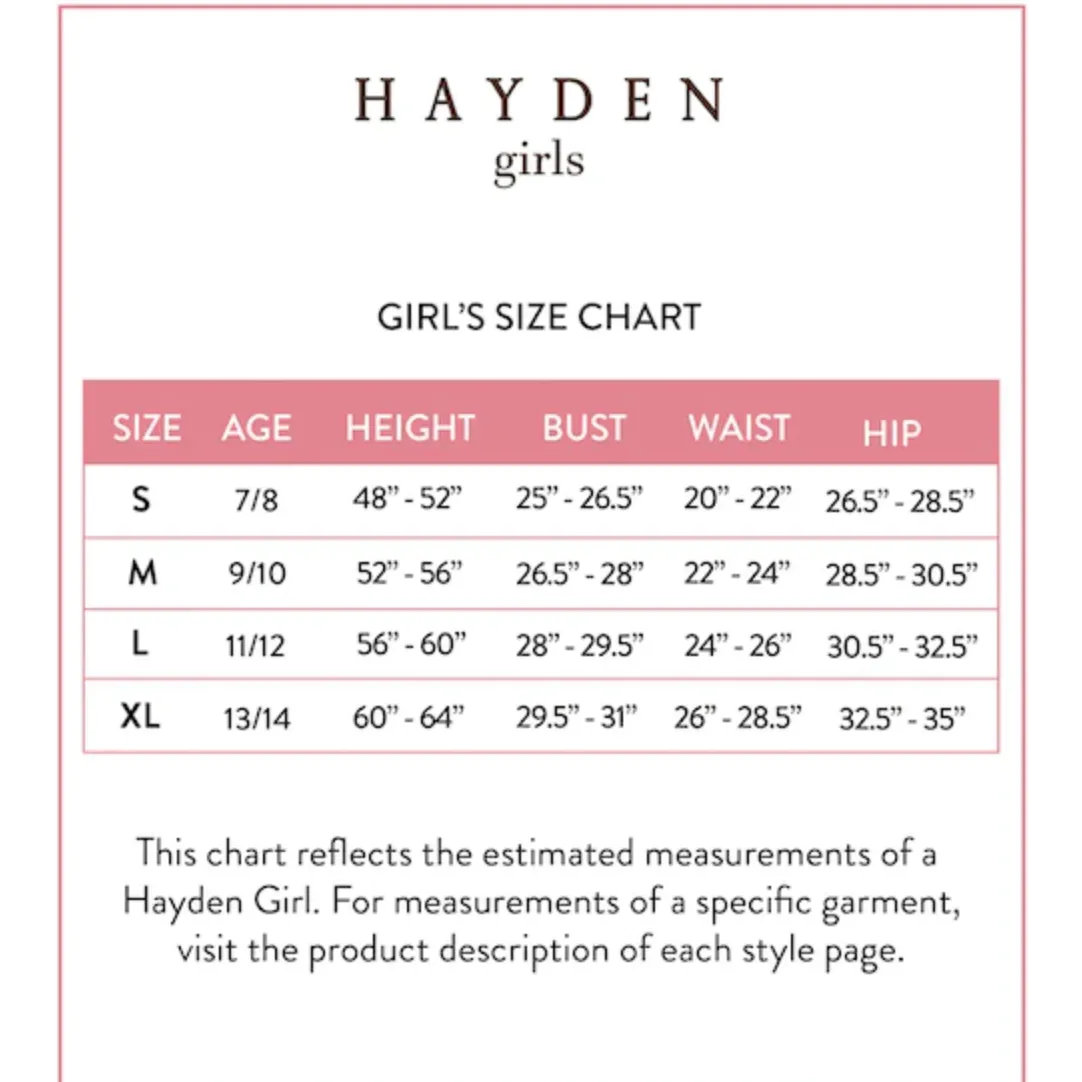 Hayden Girls Lace Detailed Ditsy Print Buttoned Tank