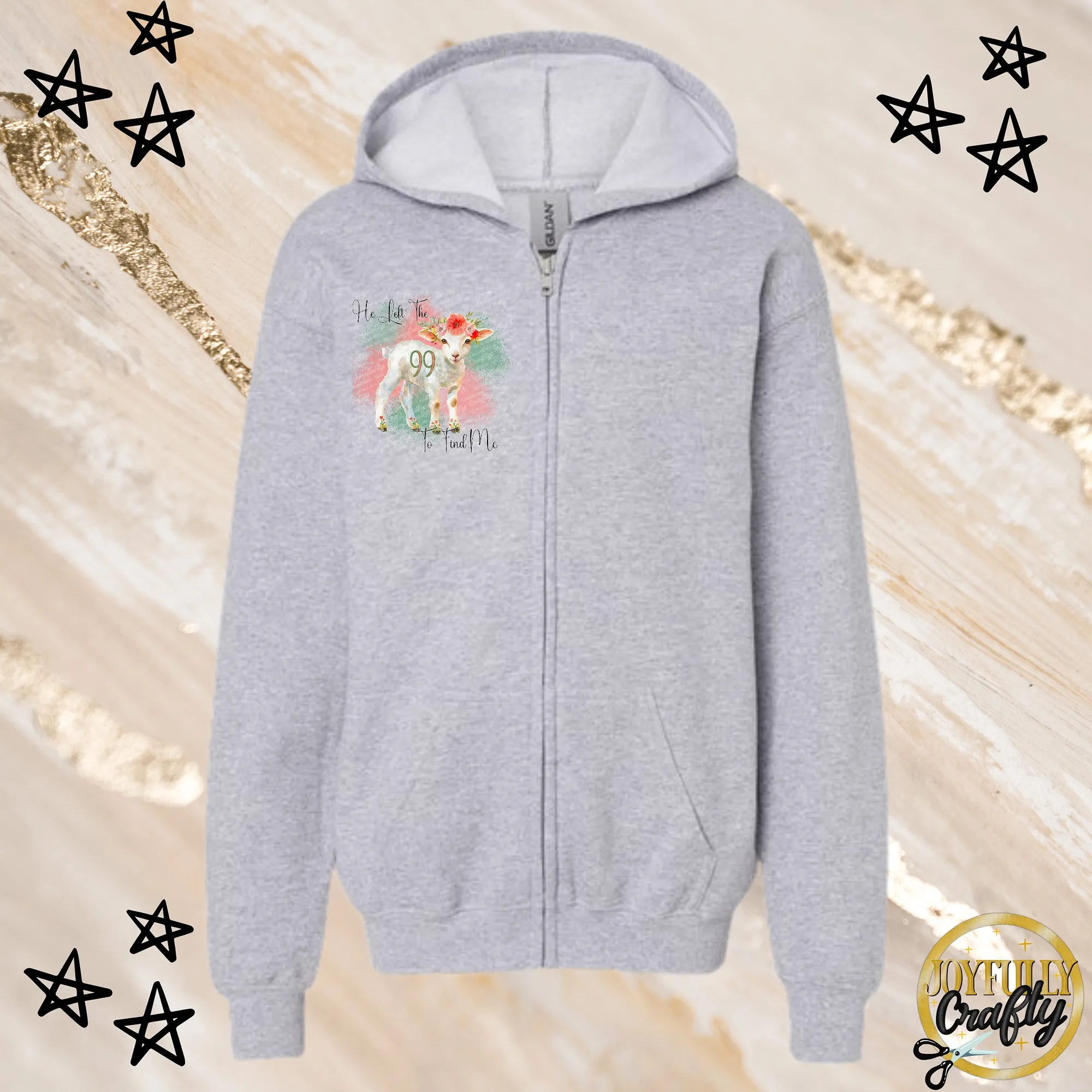 He Left The 99 English Youth Zip Up Hoodie Pocket Design