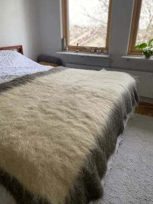 Heavy Throw Blanket Wool Organic