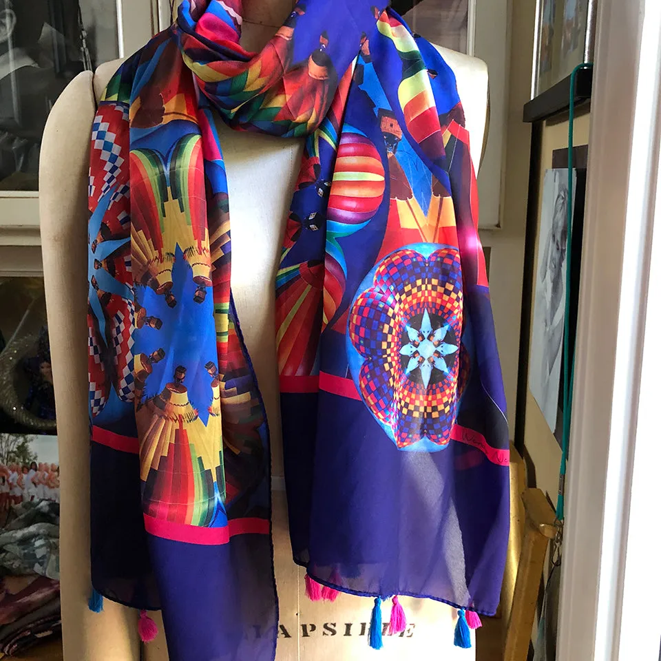 Helium - Hot Air Balloon Scarf