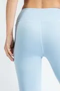 HIGH WAIST CAPRI BASIC YOGA LEGGINGS W KEYHOLE