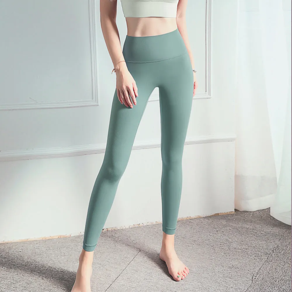 High Waisted Yoga Pants No Lines