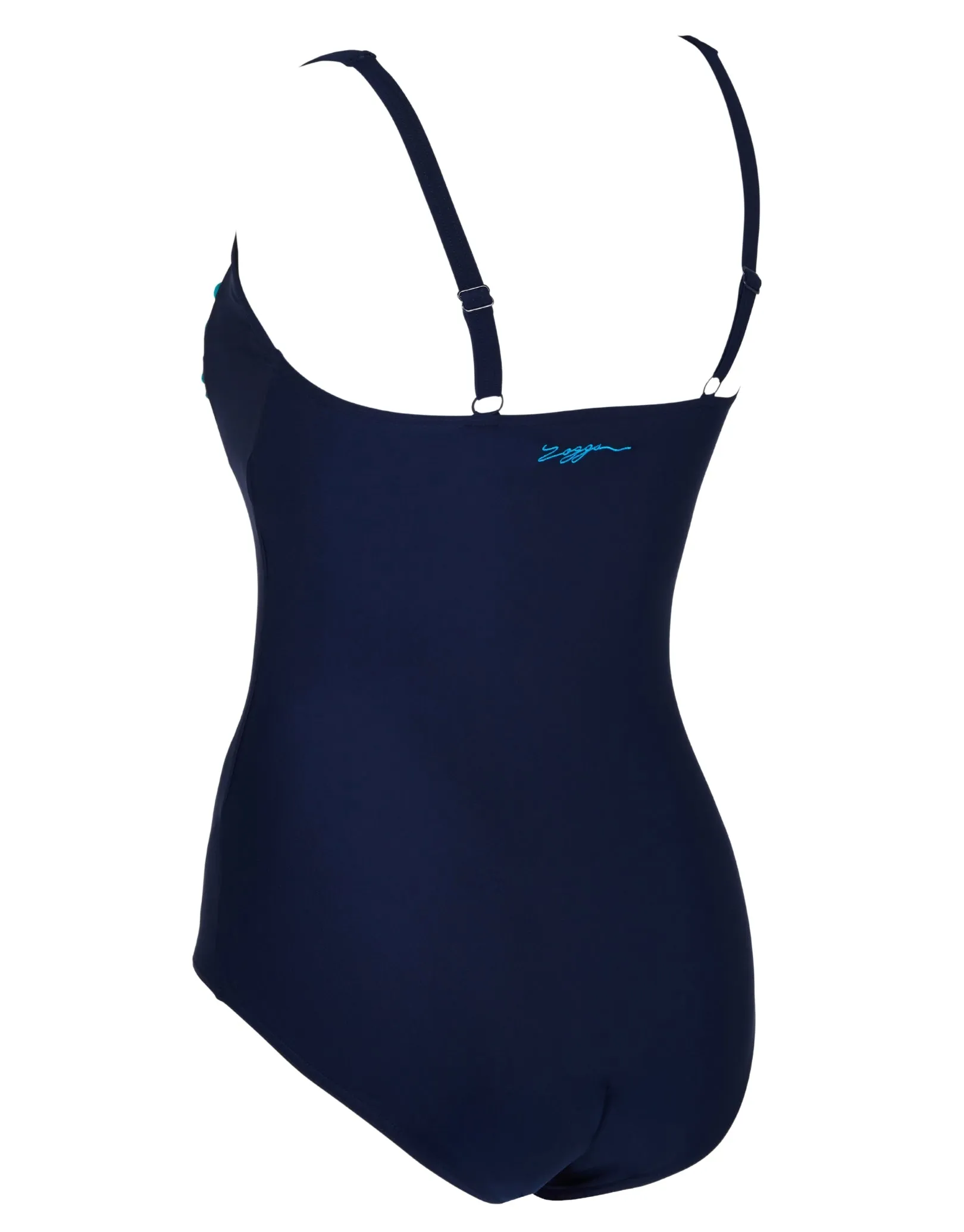 Honor Ruched Front Swimsuit - Blue