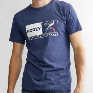 HOOEY "MATCH" NAVY CREW NECK SHORT SLEEVE T-SHIRT