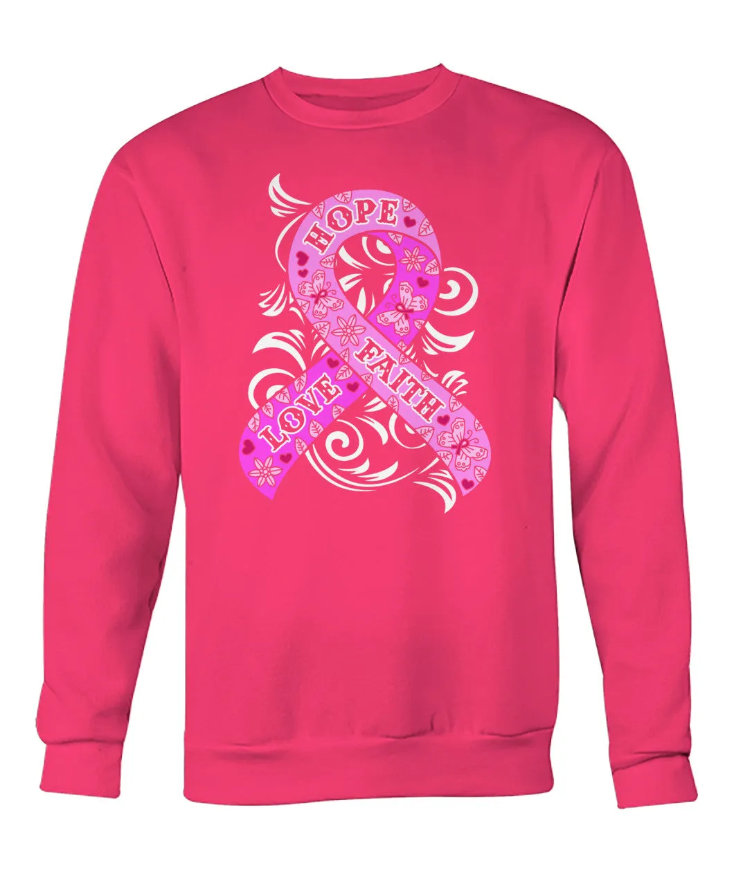 Hope Love Faith Hoodies and Sweatshirts