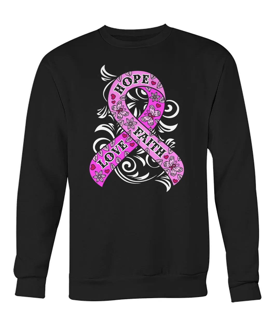 Hope Love Faith Hoodies and Sweatshirts