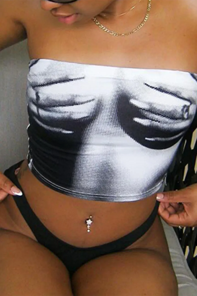 HTP1199 Ombre Tube Top