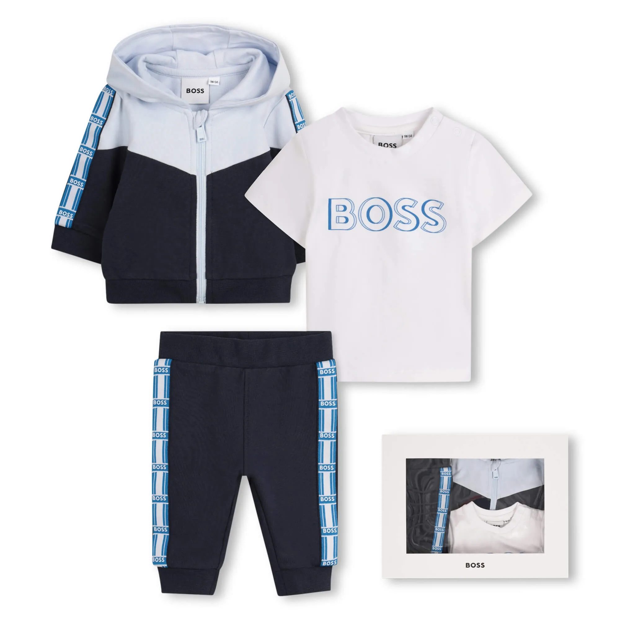 Hugo Boss Baby Boys Navy Tracksuit